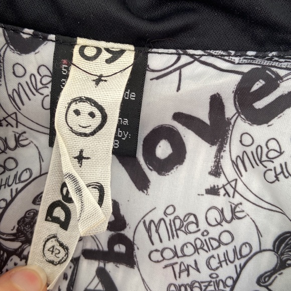 Desigual black colorful buttons blazer - Picture 5 of 11